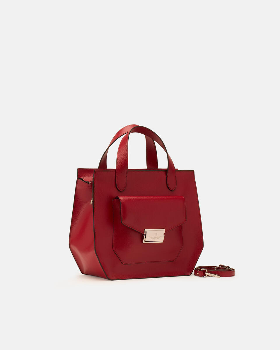 Penta tote Cherry  - Cuoieria Fiorentina