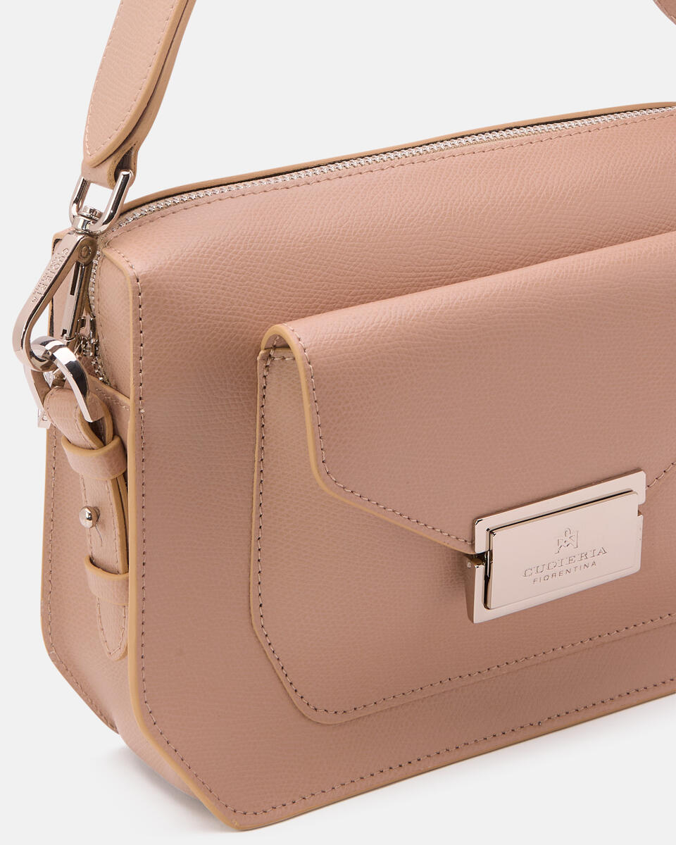CAMERA BAG Nude  - Cuoieria Fiorentina