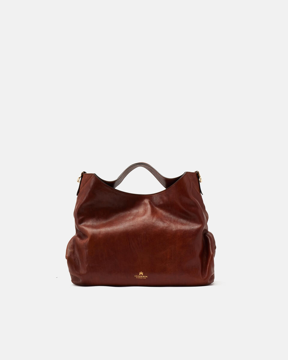 Gaia tote caramba Marrone  - Tote Bag - Borse Donna - Borse - Cuoieria Fiorentina