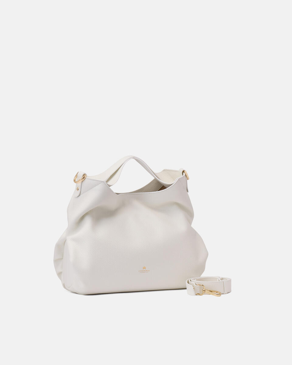 Gaia tote Bianco  - Tote Bag - Borse Donna - Borse - Cuoieria Fiorentina