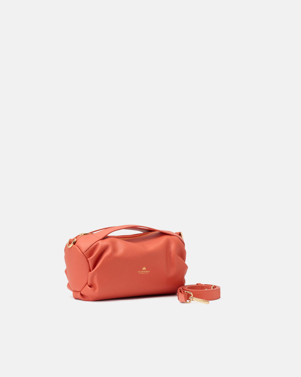 Gaia duffle Papaya  - Cuoieria Fiorentina