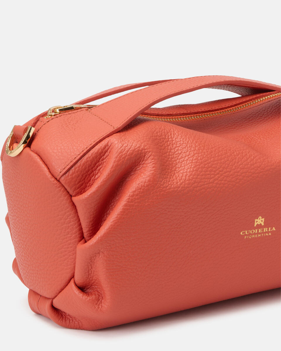 Gaia duffle Papaya  - Cuoieria Fiorentina