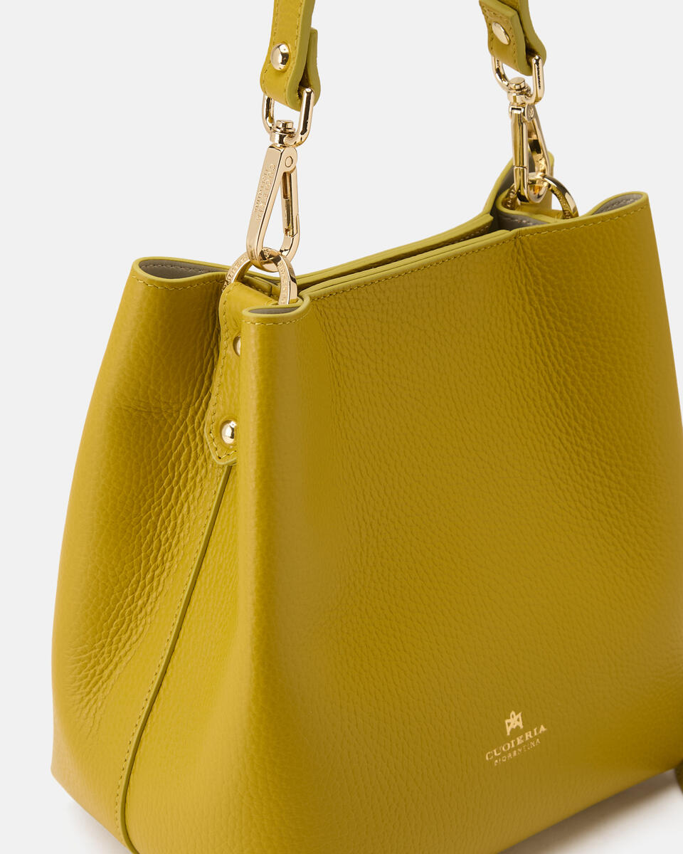 Candy small bucket Acid green  - Secchiello - Borse Donna - Borse - Cuoieria Fiorentina