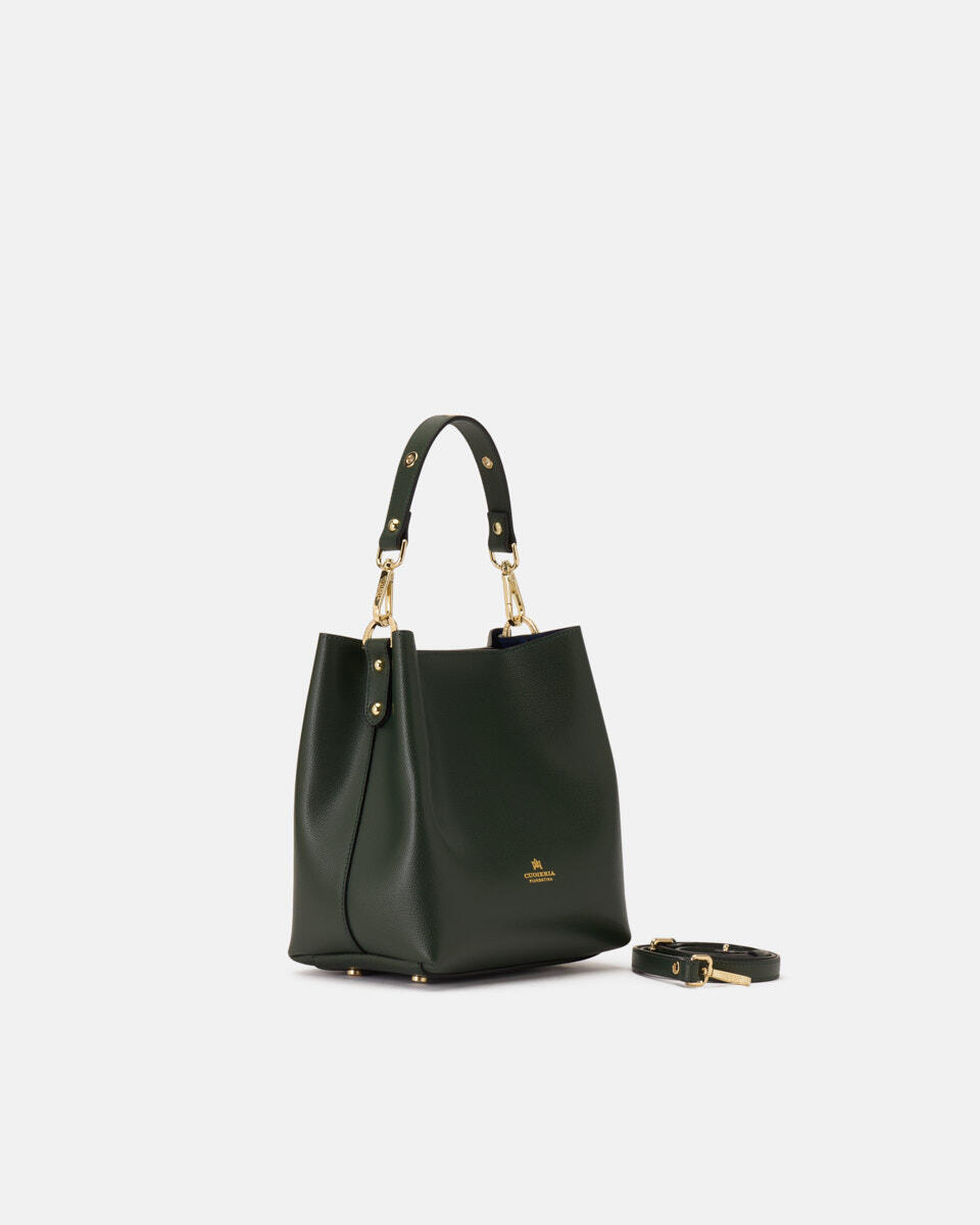 SMALL BUCKET BAG Moss  - Cuoieria Fiorentina
