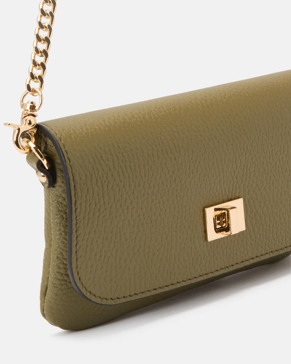 Patty clutch Militare  - Mini Bags - Borse Donna - Borse - Cuoieria Fiorentina