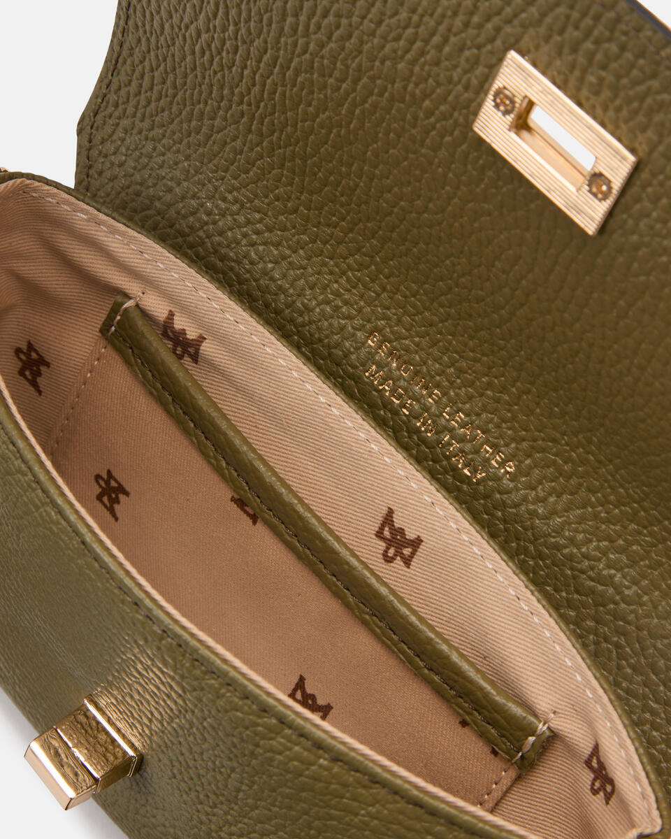 Patty clutch Militare  - Mini Bags - Borse Donna - Borse - Cuoieria Fiorentina