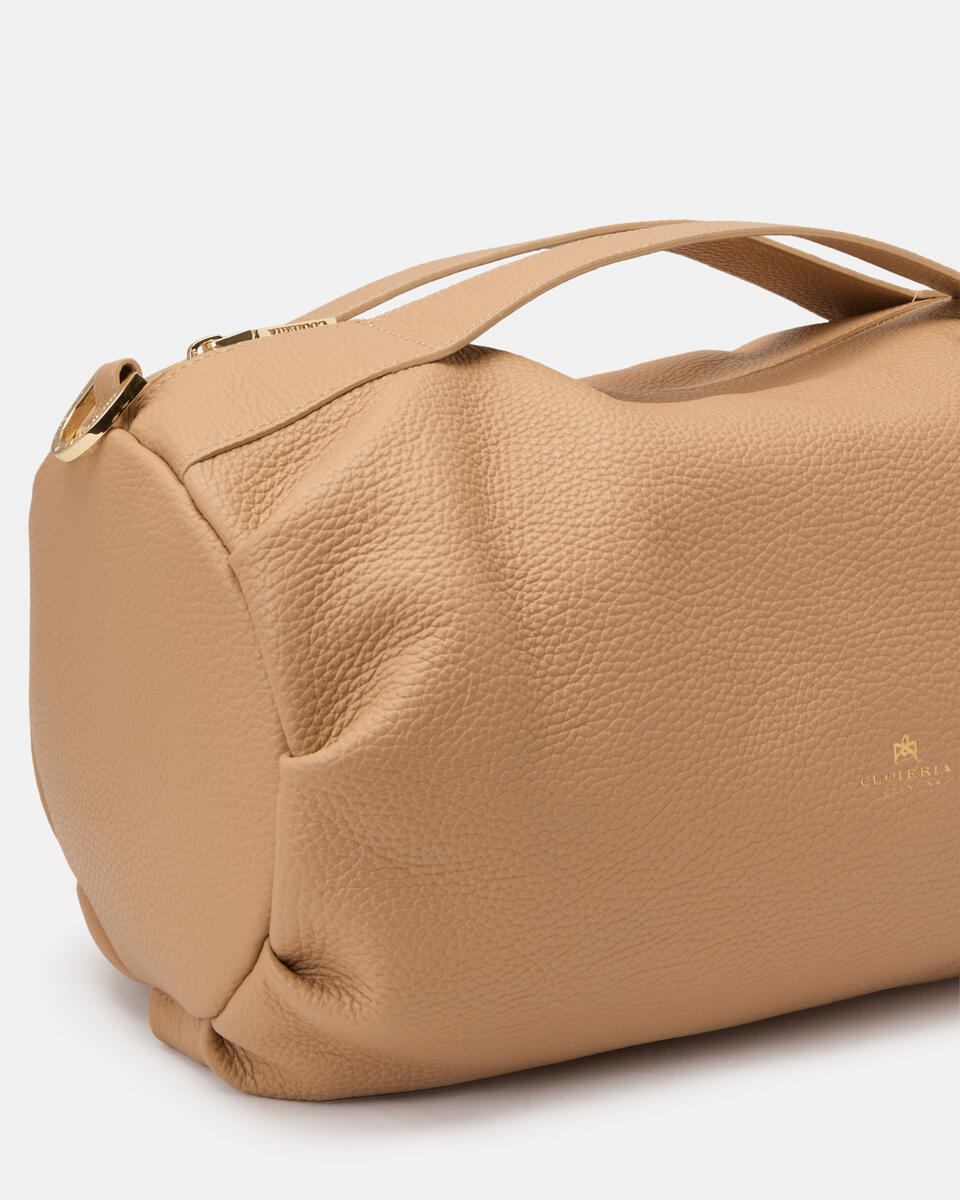 Gaia Large duffle Nude  - Cuoieria Fiorentina