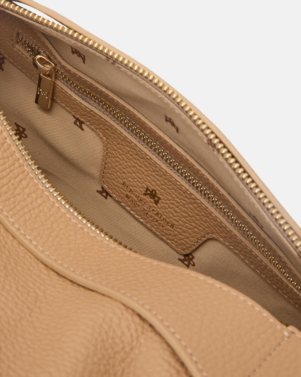 Gaia Large duffle Nude  - Cuoieria Fiorentina