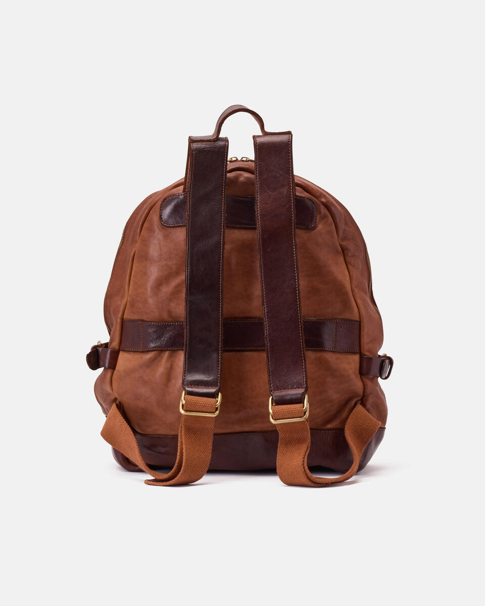 Zaino Millennial Bruciato  - Zaini - Borse Uomo - Borse - Cuoieria Fiorentina