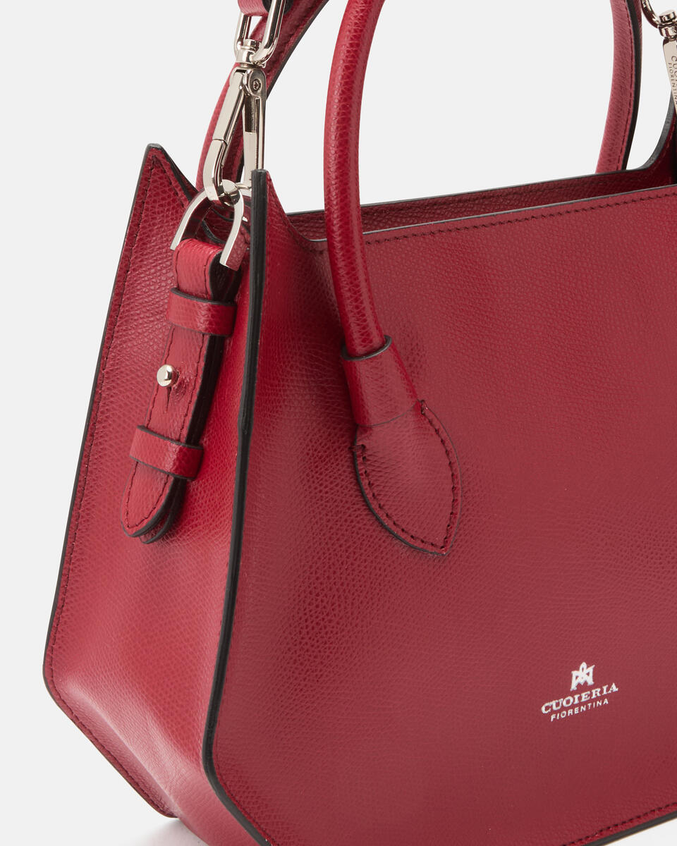 Penta medium tote Cherry  - Cuoieria Fiorentina