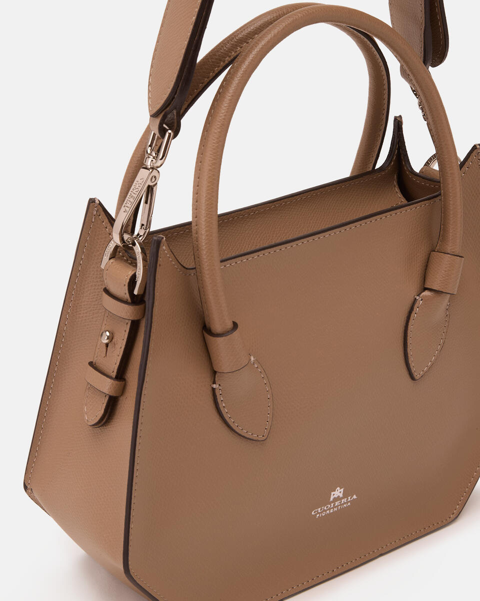 Penta medium tote Desert  - Cuoieria Fiorentina