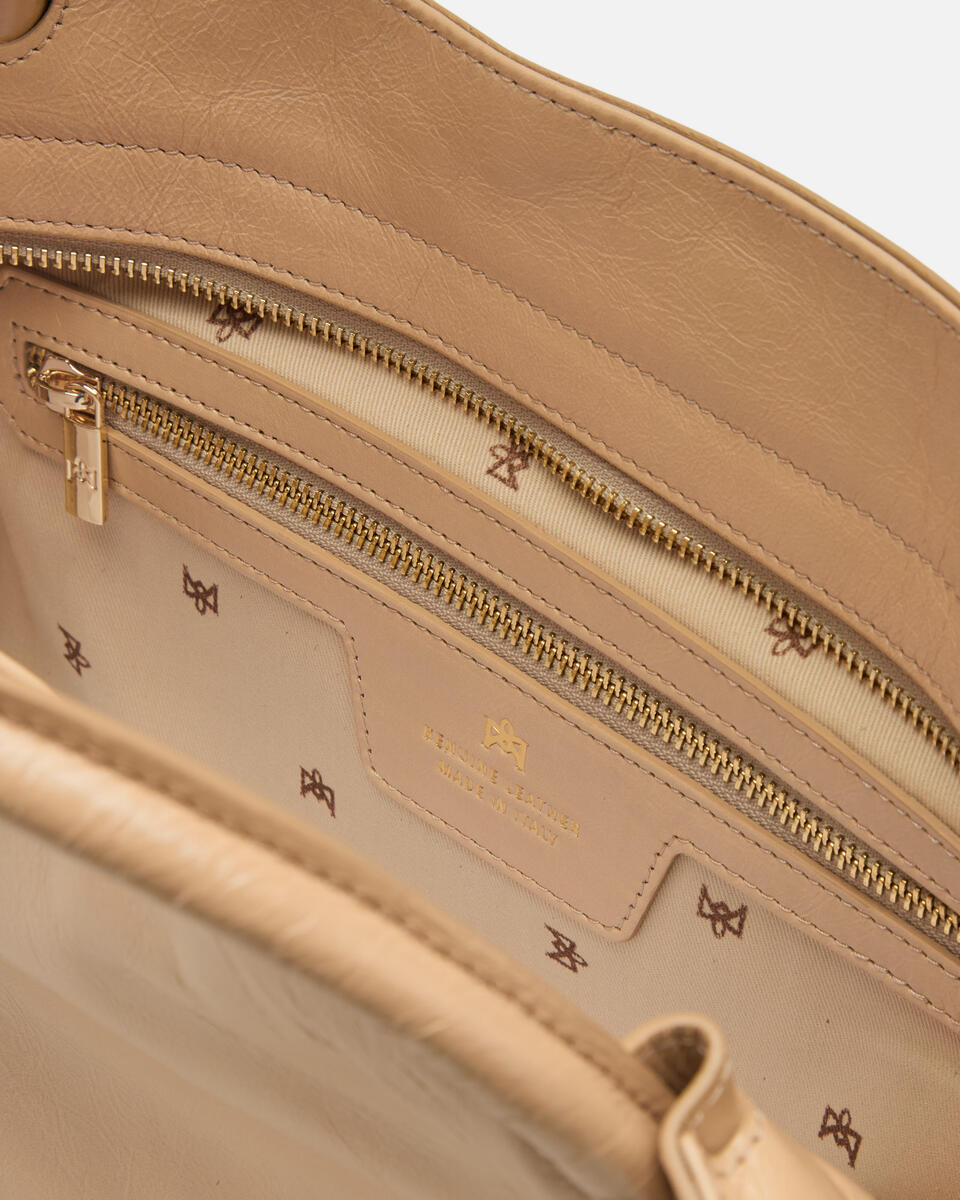 TOTE BAG Nude  - Bags - Special Price - Cuoieria Fiorentina