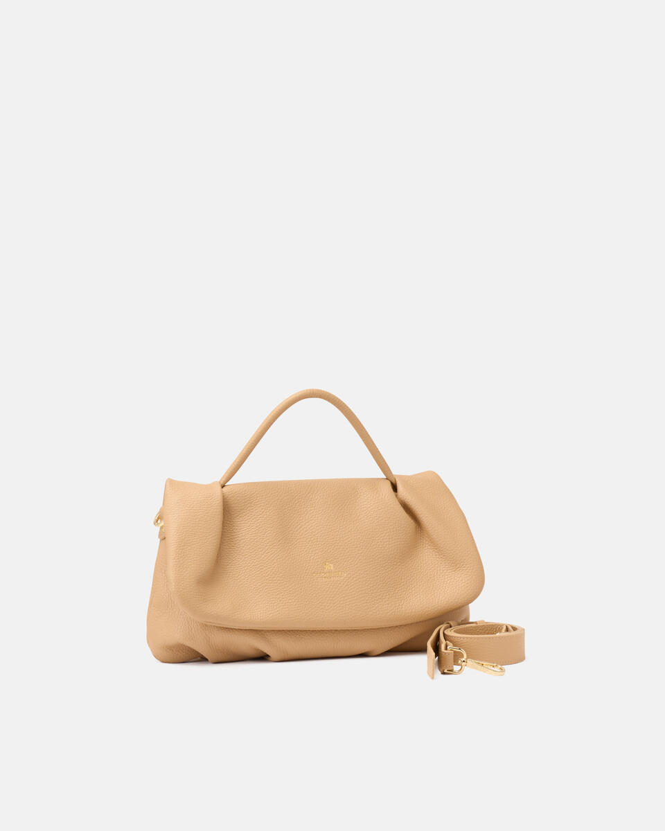 Candy soft Flap bag Nude  - Messenger - Borse Donna - Borse - Cuoieria Fiorentina