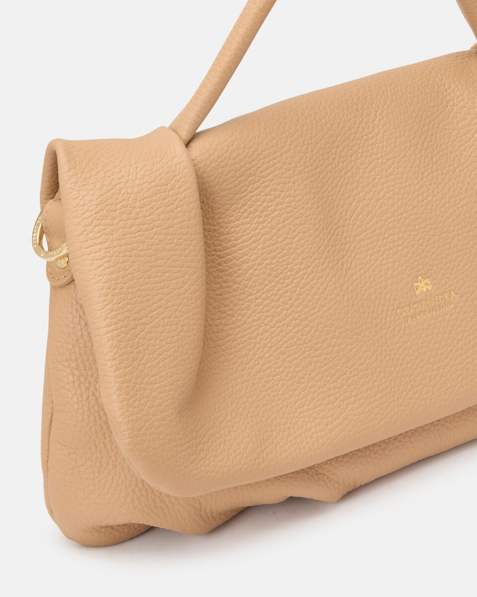 Candy soft Flap bag Nude  - Messenger - Borse Donna - Borse - Cuoieria Fiorentina