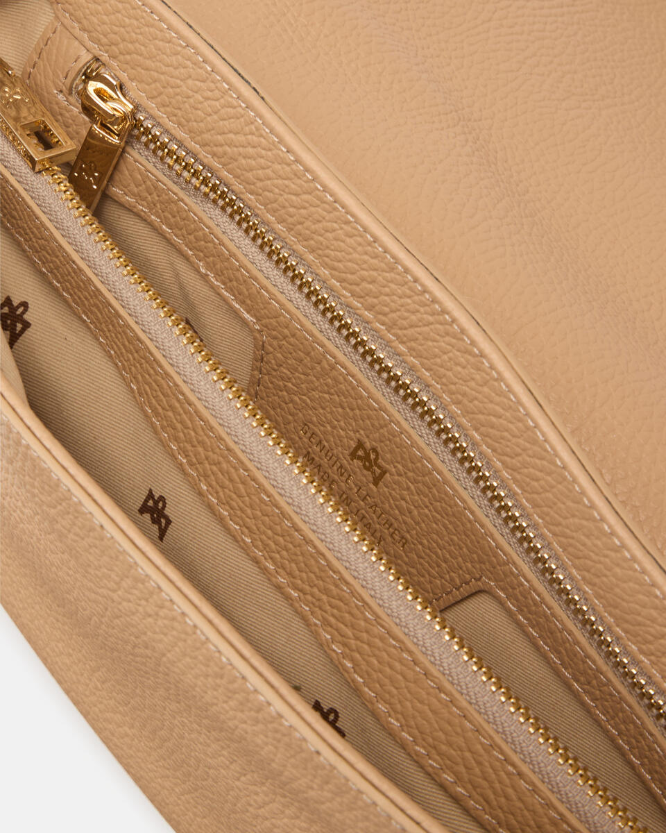 Candy soft Flap bag Nude  - Messenger - Borse Donna - Borse - Cuoieria Fiorentina