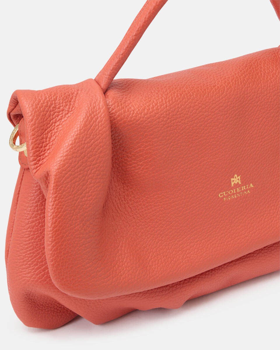 MESSENGER Papaya  - Messenger Bags - Women's Bags - Bags - Cuoieria Fiorentina