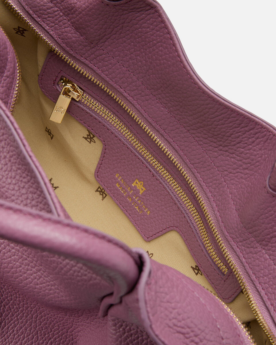 Candy soft small tote Heather  - Tote Bag - Borse Donna - Borse - Cuoieria Fiorentina