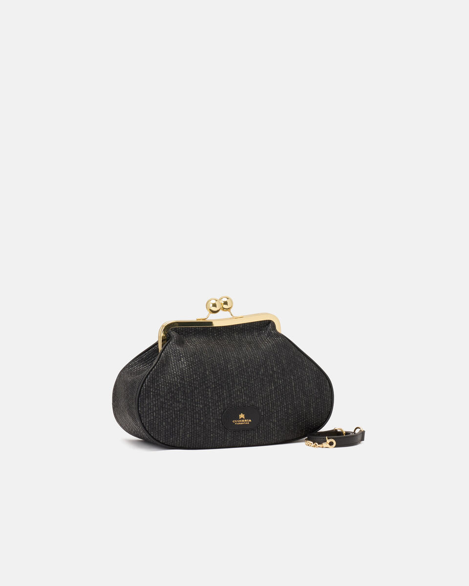 CLUTCH Black  - Clutch Bags - Women's Bags - Bags - Cuoieria Fiorentina