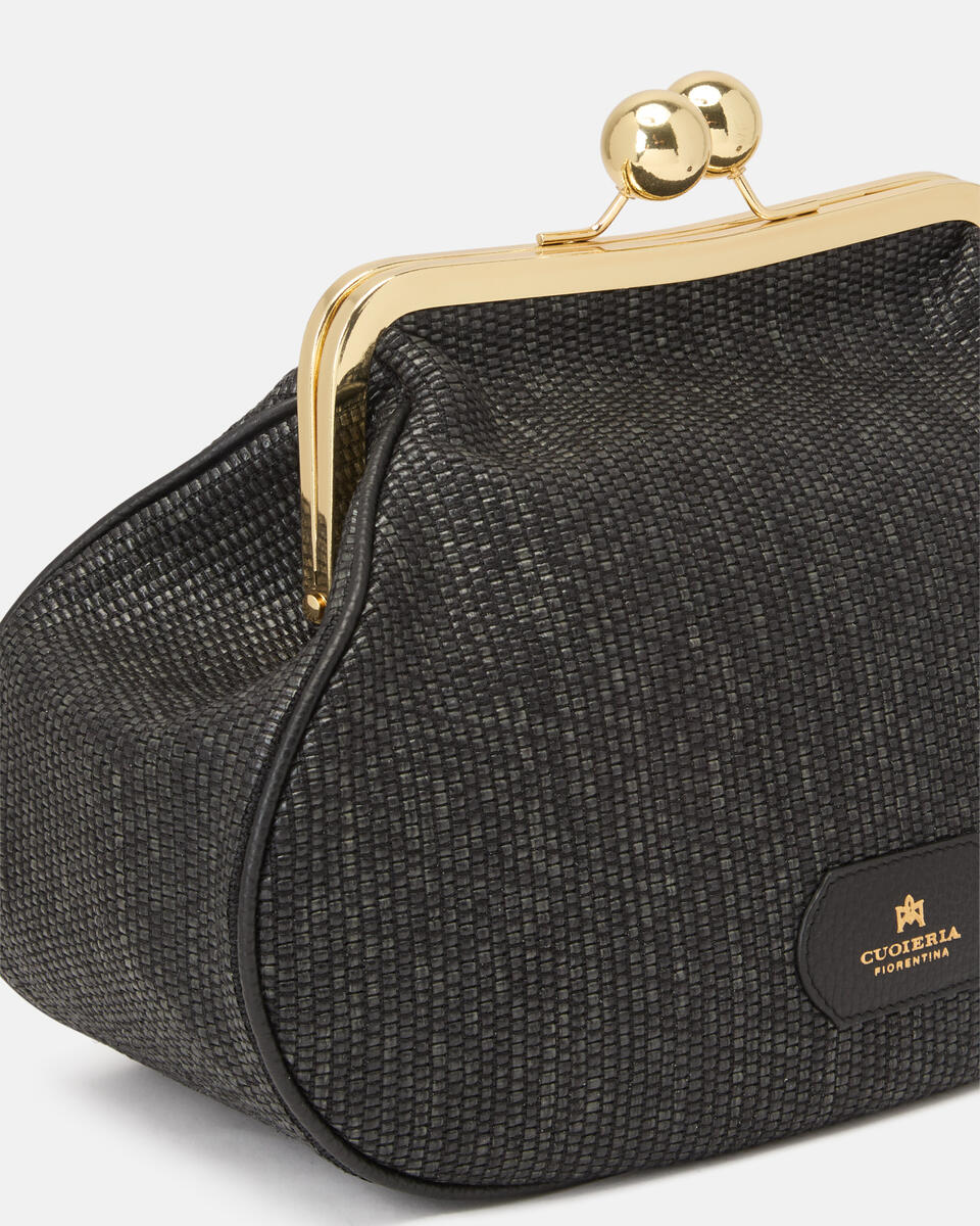 CLUTCH Black  - Clutch Bags - Women's Bags - Bags - Cuoieria Fiorentina