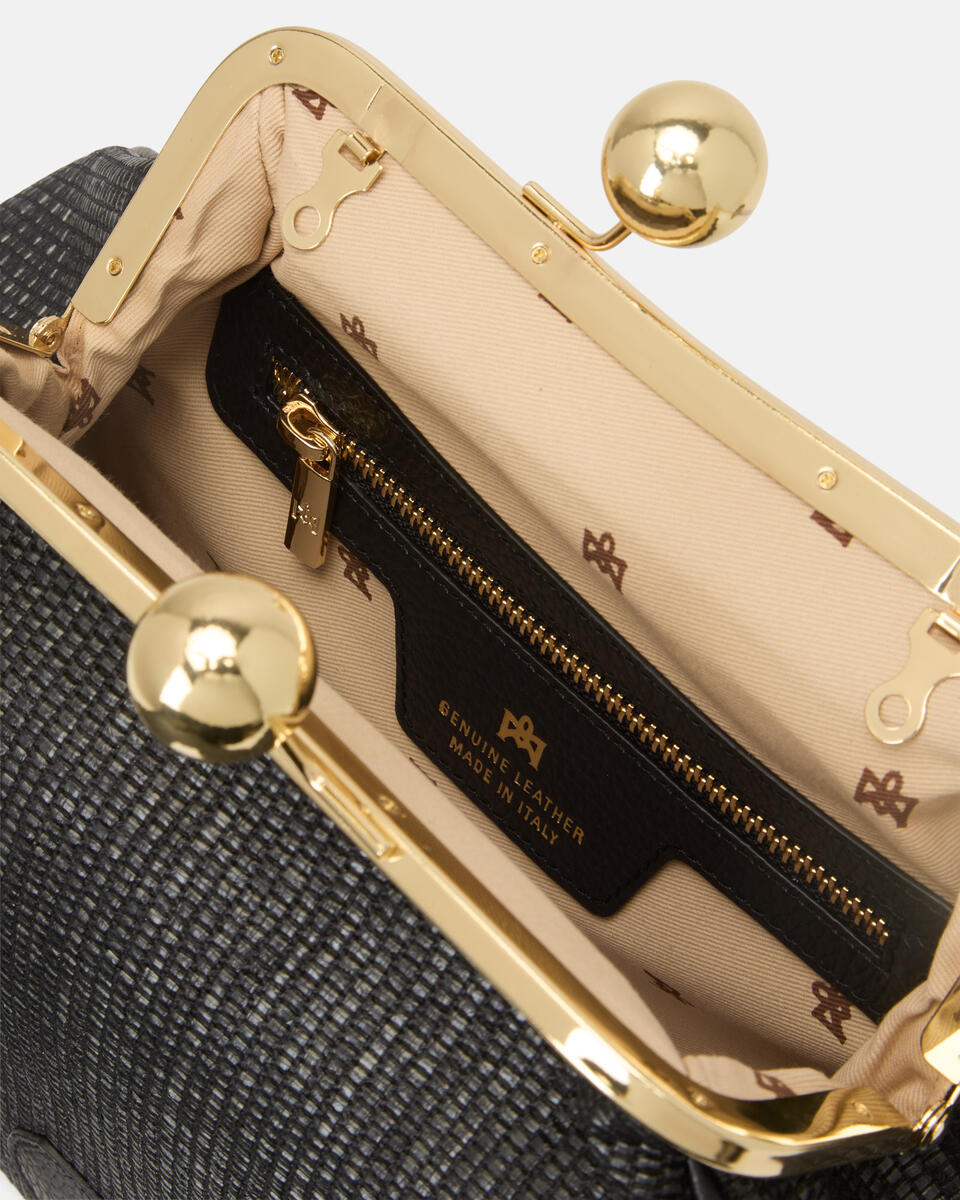 CLUTCH Black  - Clutch Bags - Women's Bags - Bags - Cuoieria Fiorentina
