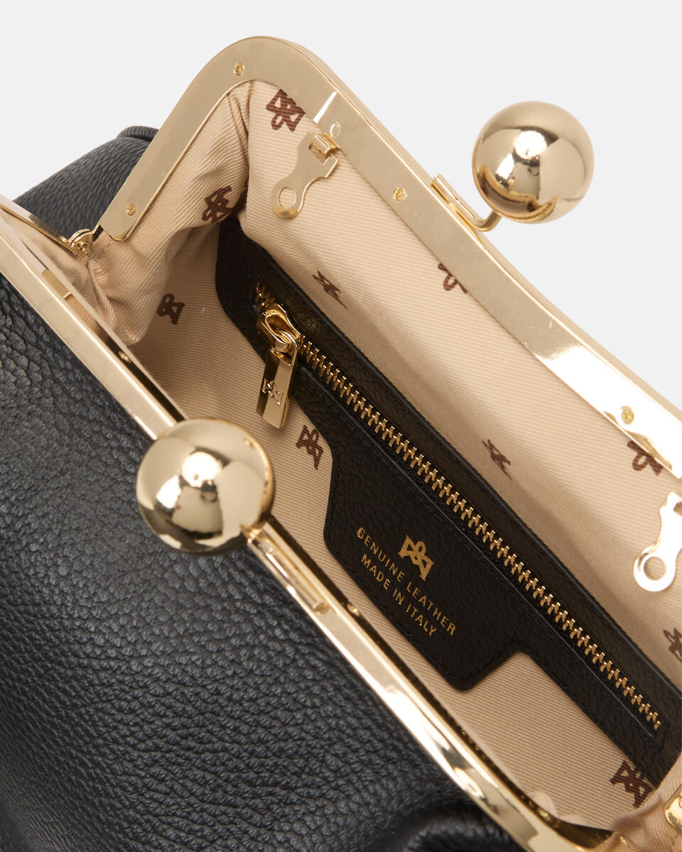 clutch Black  - Cuoieria Fiorentina