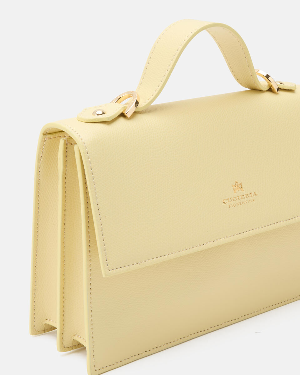 Beauty small flap bag Burro  - Cuoieria Fiorentina