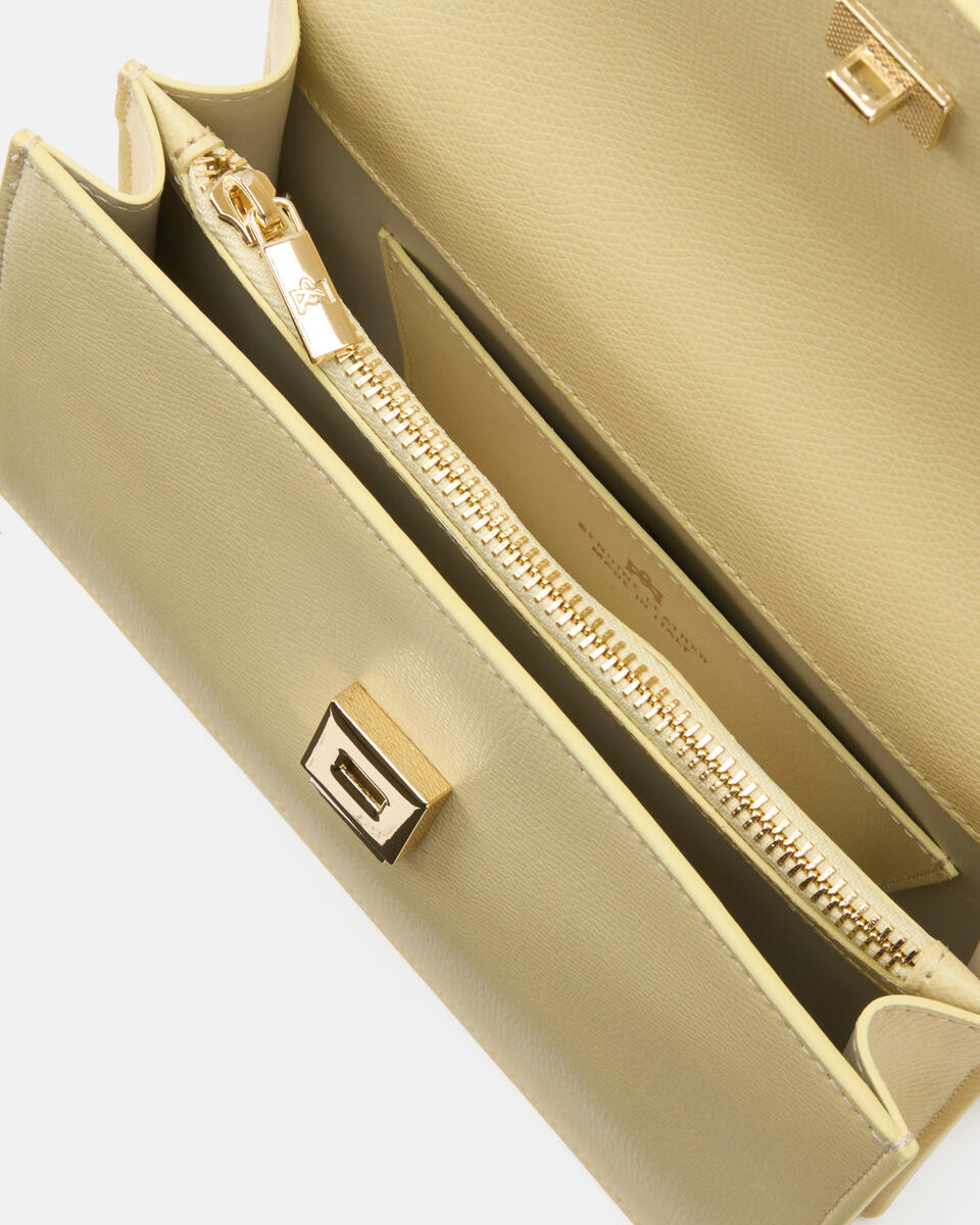Beauty small flap bag Burro  - Cuoieria Fiorentina