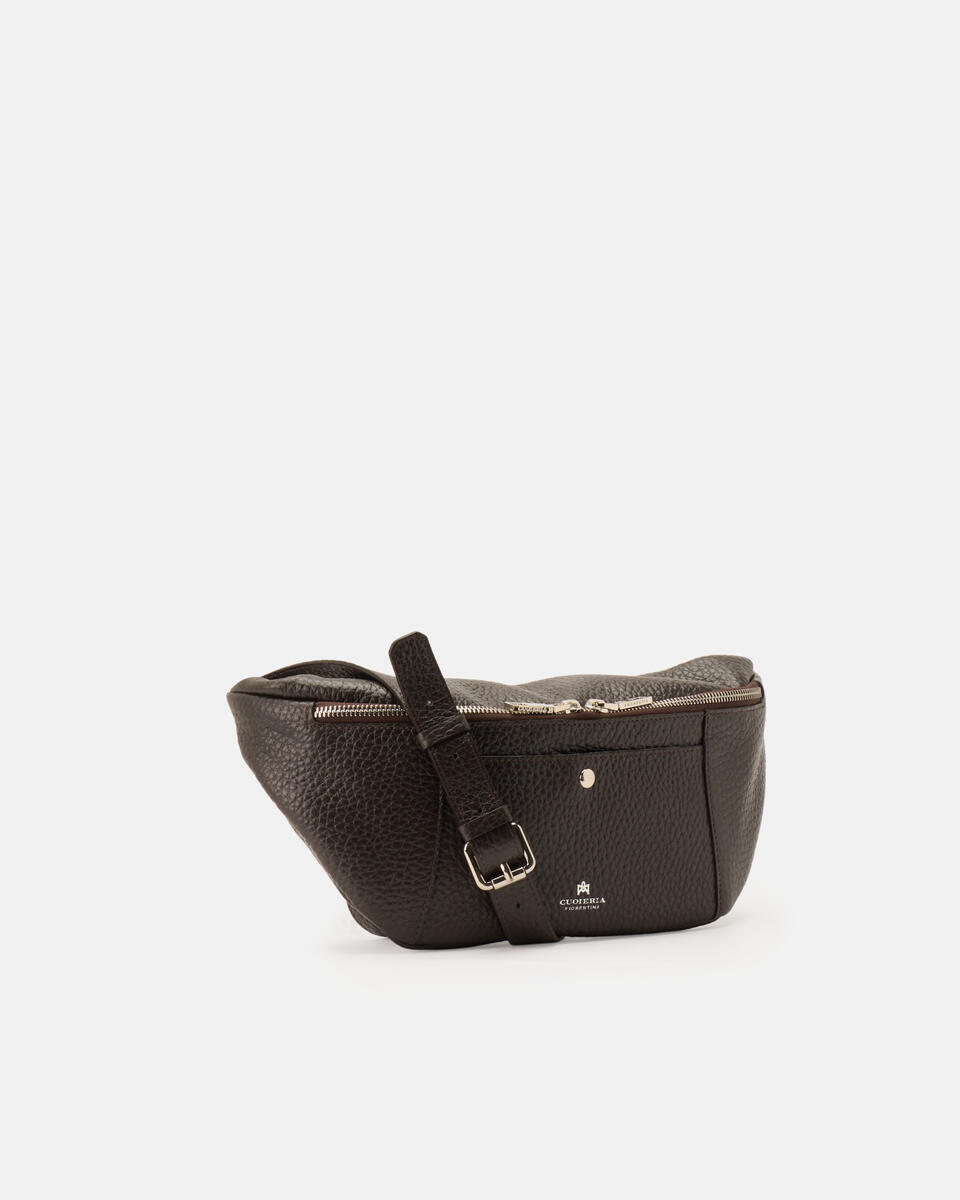 BELT BAG Dark brown  - Belt Bags - Men's Bags - Bags - Cuoieria Fiorentina