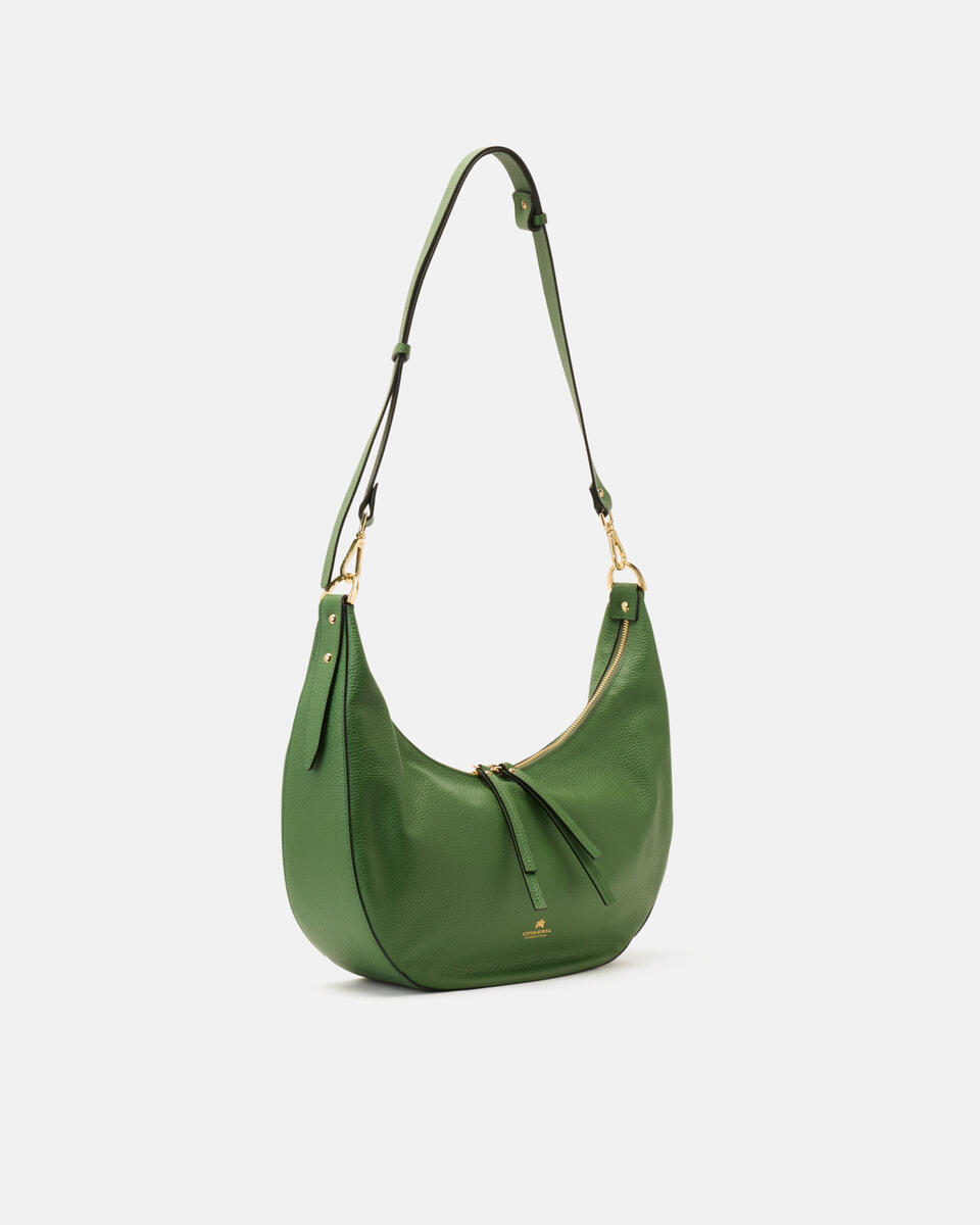 Eva soft large hobo Aloe  - Borse A Spalla - Borse Donna - Borse - Cuoieria Fiorentina