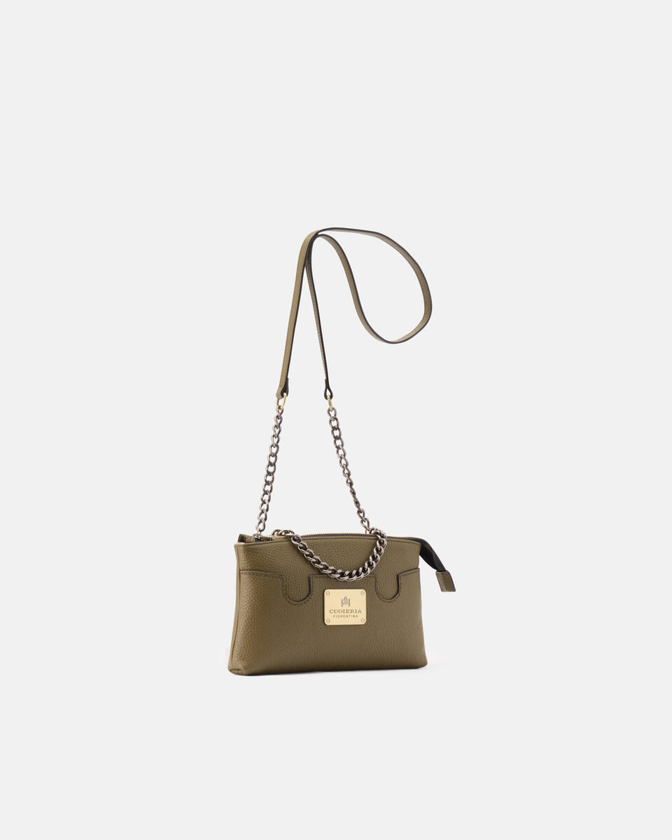 BELT BAG Forest green   - Cuoieria Fiorentina