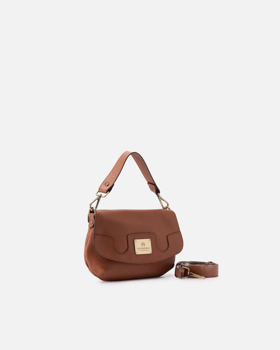 FLAP BAG Caramel  - Cuoieria Fiorentina