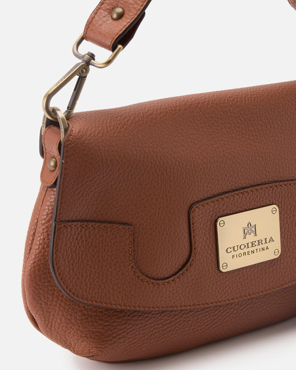 FLAP BAG Caramel  - Cuoieria Fiorentina