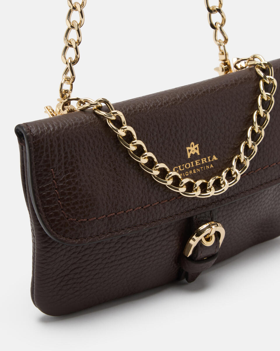 BELT BAG Chocolate  - Mini Bags - Women's Bags - Bags - Cuoieria Fiorentina