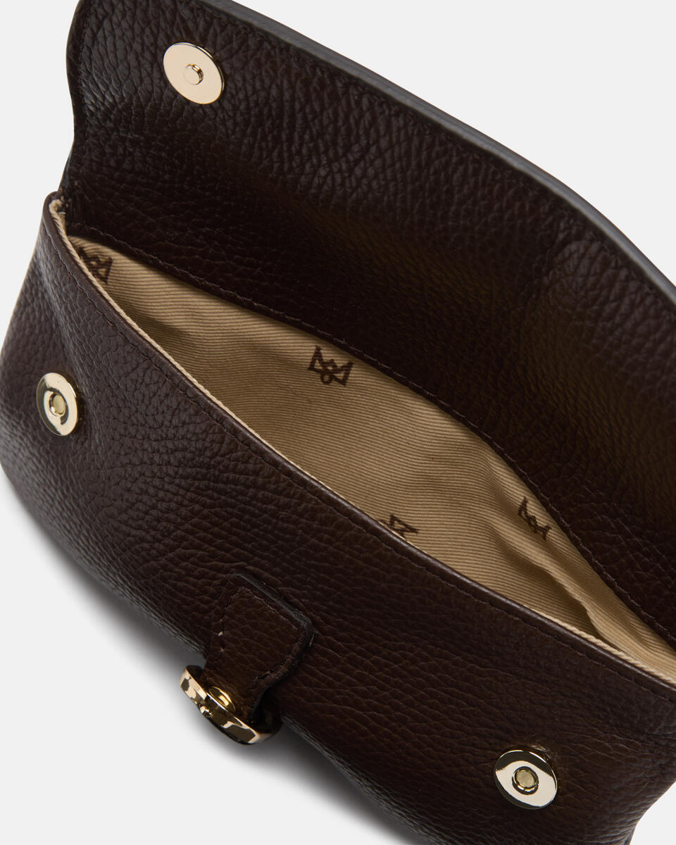 BELT BAG Chocolate  - Mini Bags - Women's Bags - Bags - Cuoieria Fiorentina