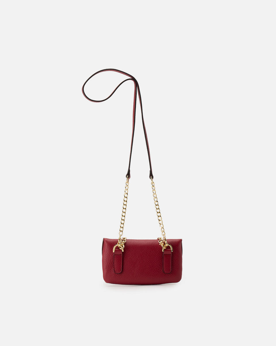 Eva soft belt bag Cherry  - Mini Bags - Borse Donna - Borse - Cuoieria Fiorentina