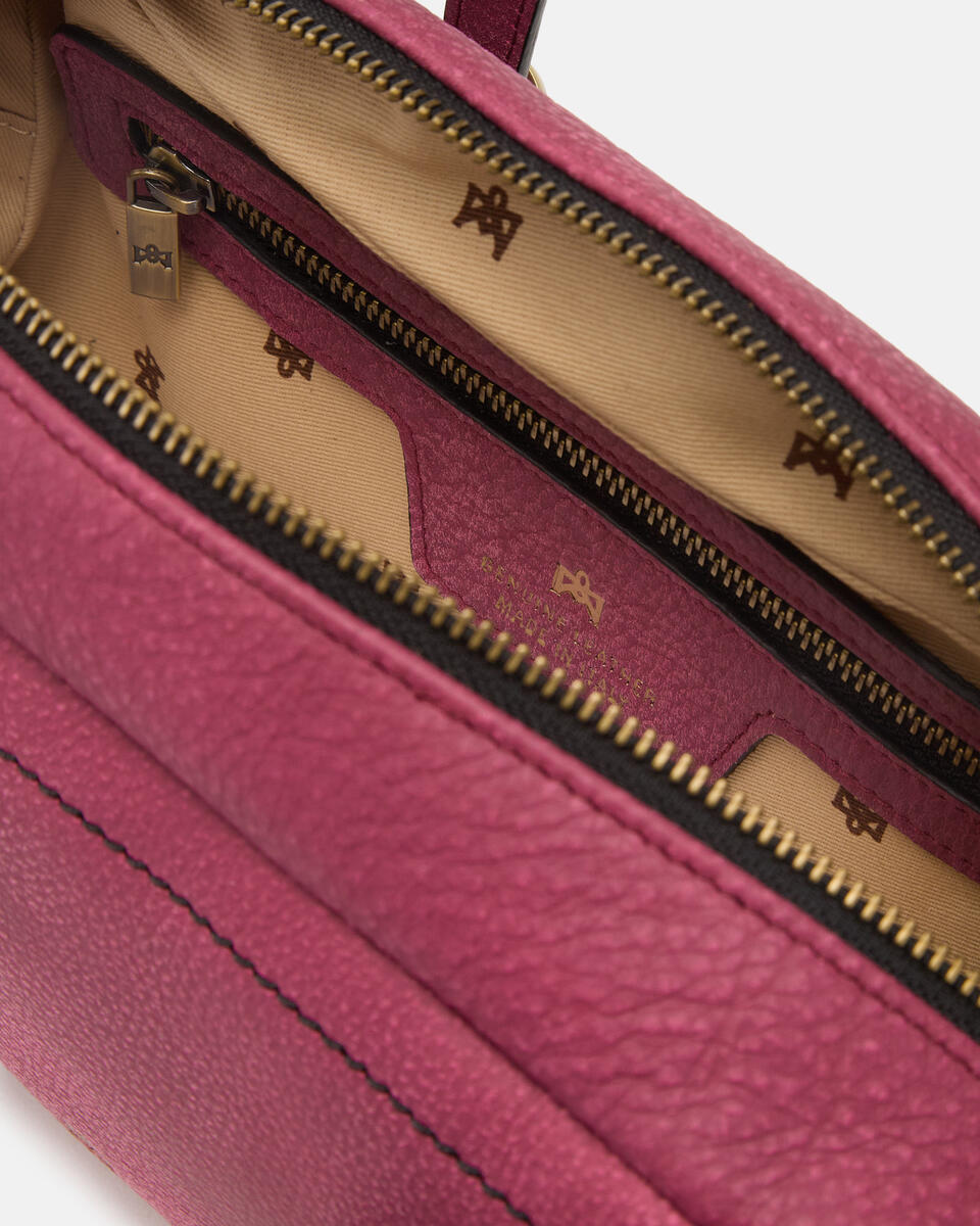 DUFFLE BAG Cyclamen  - Shoulder Bags - Women's Bags - Bags - Cuoieria Fiorentina