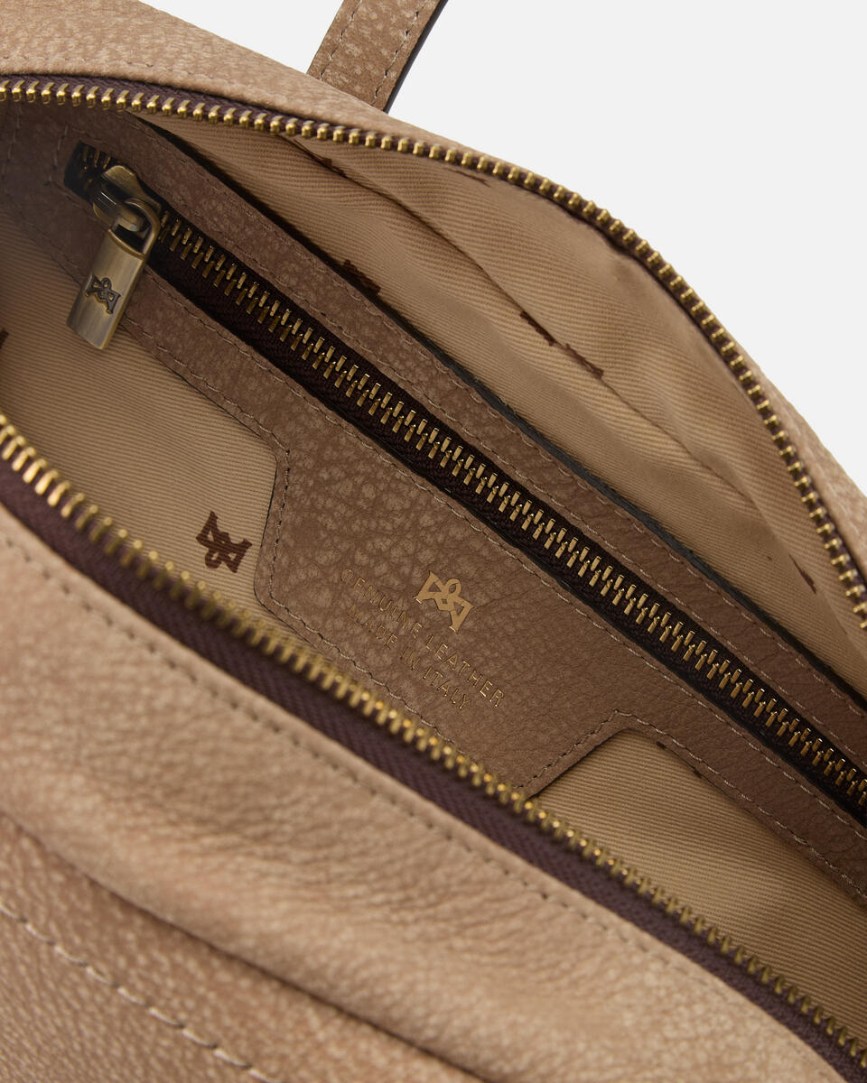 Eva soft duffle Desert  - Borse A Spalla - Borse Donna - Borse - Cuoieria Fiorentina