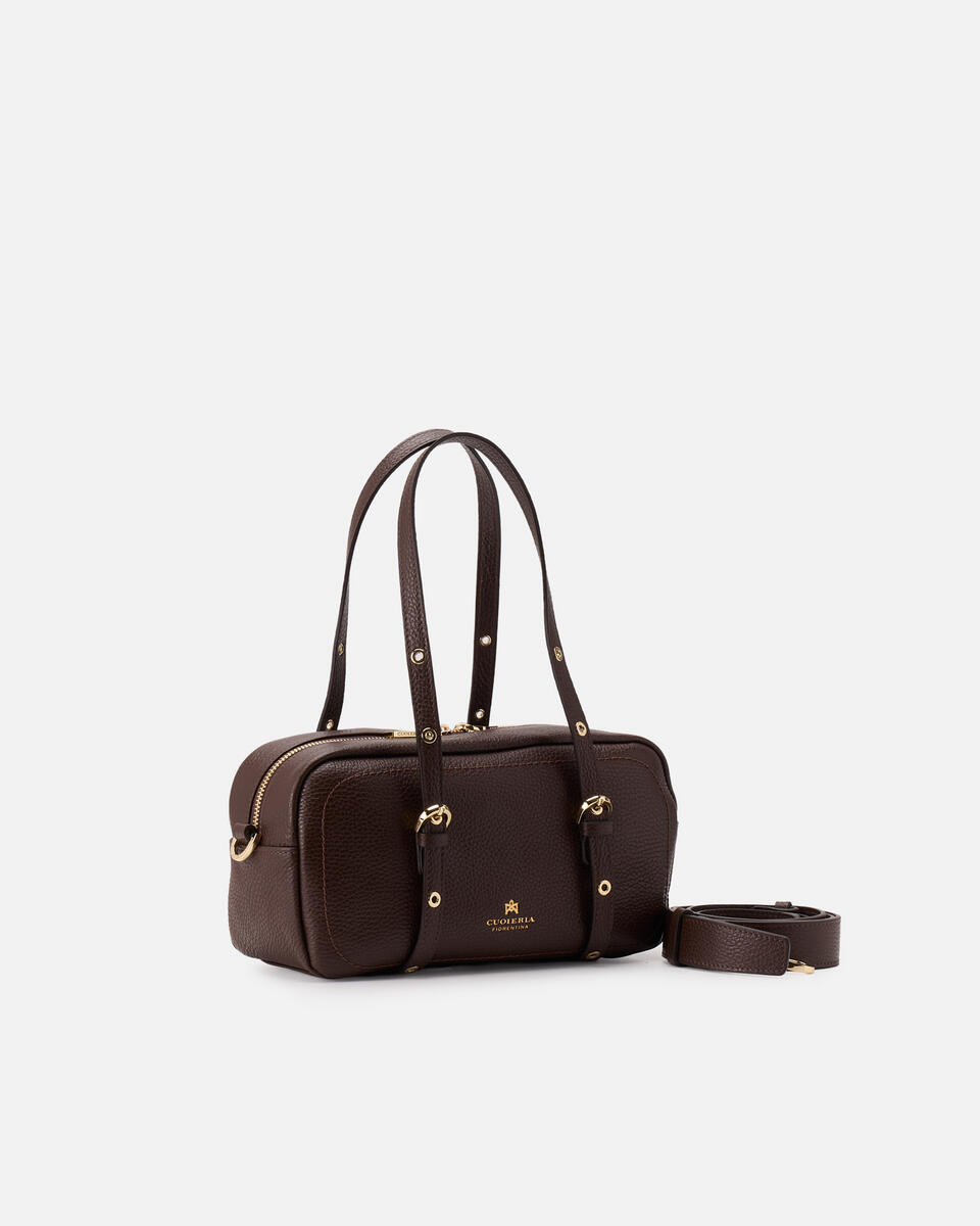 Eva soft duffle Cioccolato  - Borse A Spalla - Borse Donna - Borse - Cuoieria Fiorentina