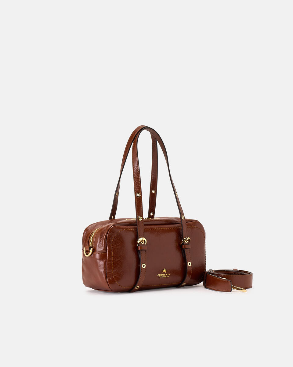 Eva soft duffle Vintage Caramel  - Borse A Spalla - Borse Donna - Borse - Cuoieria Fiorentina