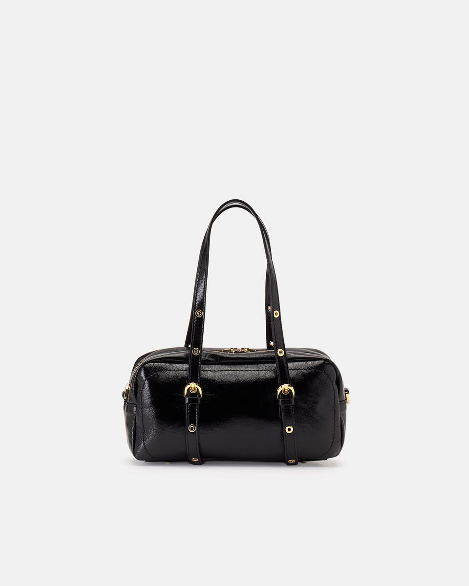 Eva soft duffle Vintage Nero  - Borse A Spalla - Borse Donna - Borse - Cuoieria Fiorentina