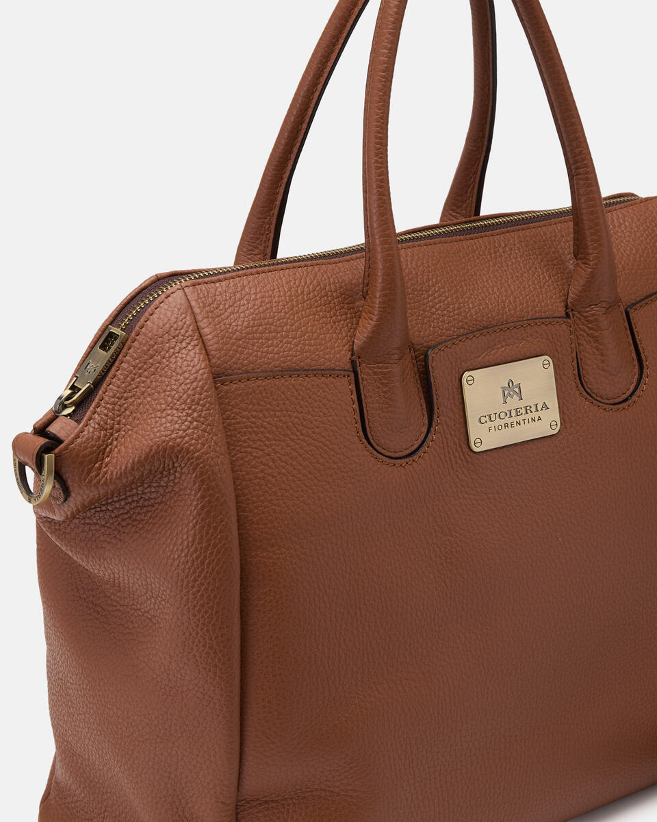 TOTE BAG Caramel  - Cuoieria Fiorentina