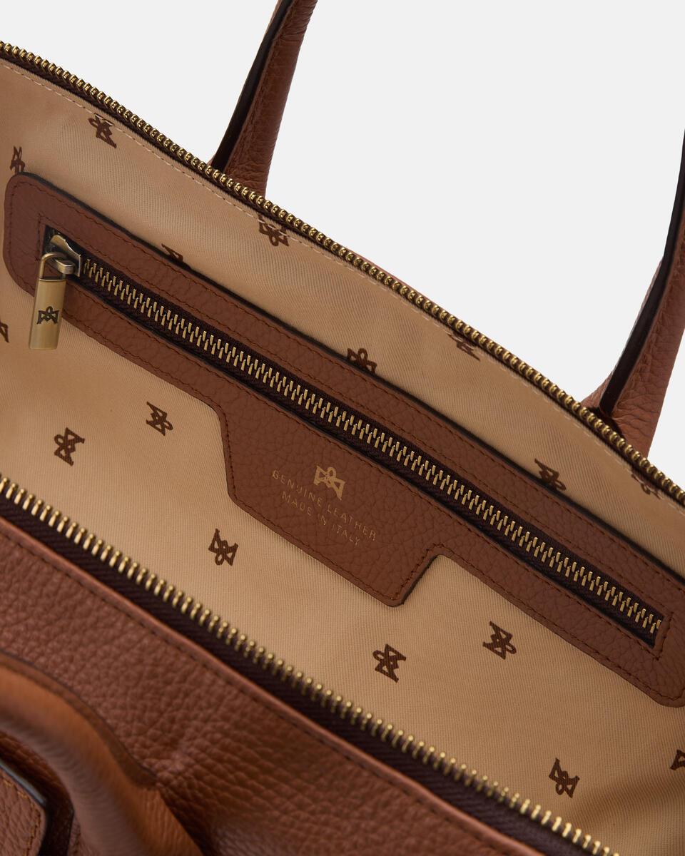TOTE BAG Caramel  - Cuoieria Fiorentina