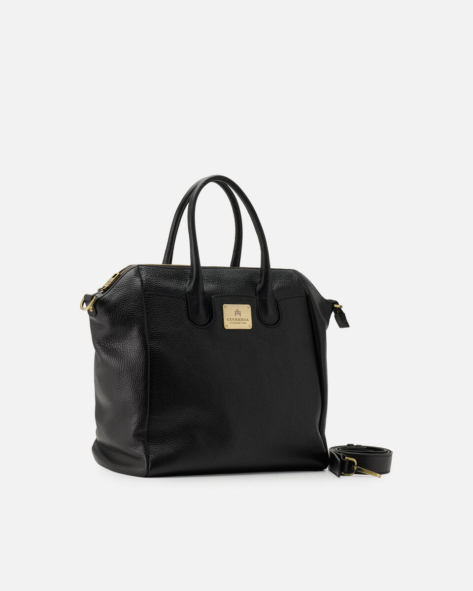 TOTE BAG Black  - Cuoieria Fiorentina
