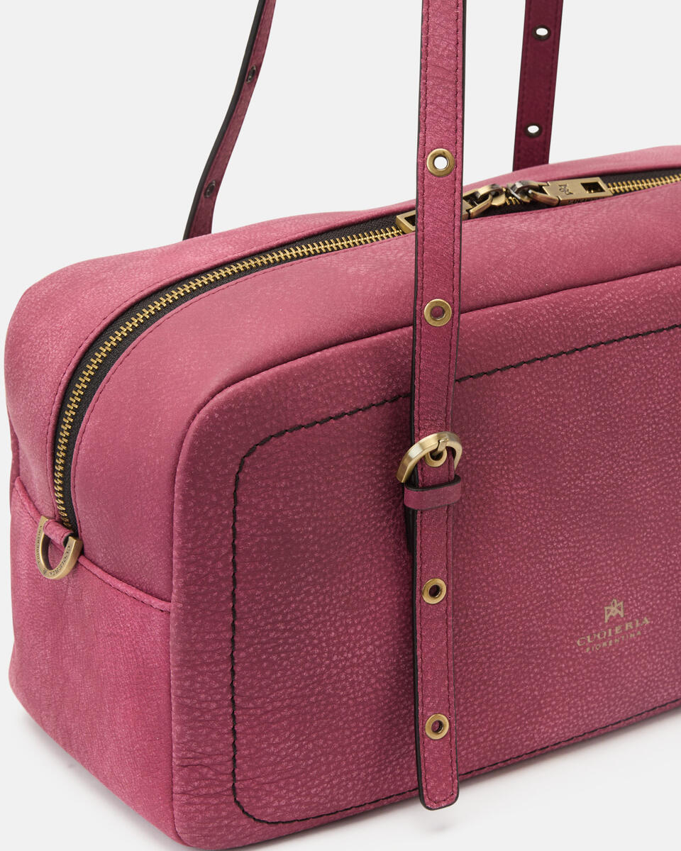 Eva soft large duffle Ciclamino  - Borse A Spalla - Borse Donna - Borse - Cuoieria Fiorentina