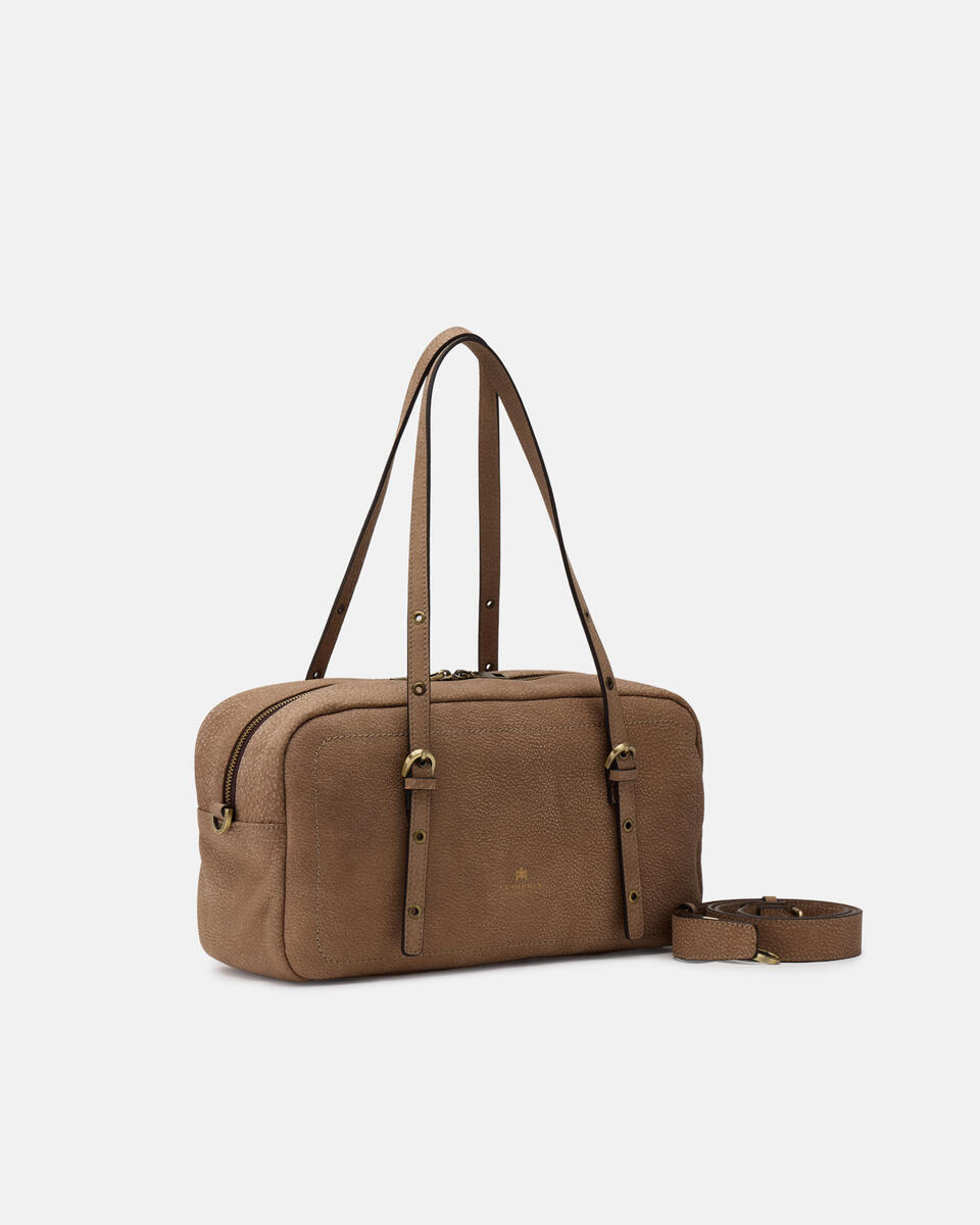 Eva soft large duffle Desert  - Cuoieria Fiorentina