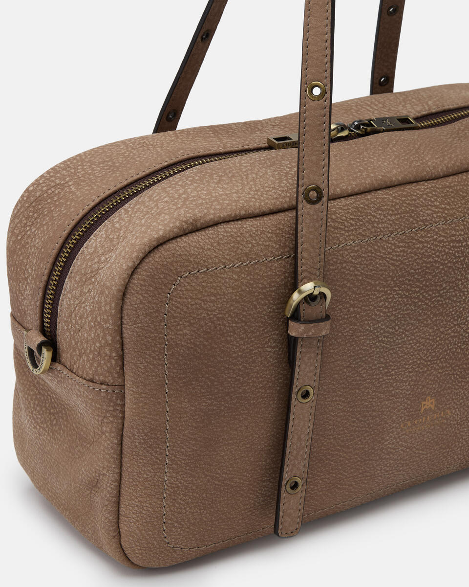 Eva soft large duffle Desert  - Cuoieria Fiorentina