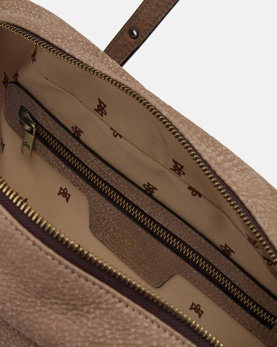 Eva soft large duffle Desert  - Cuoieria Fiorentina