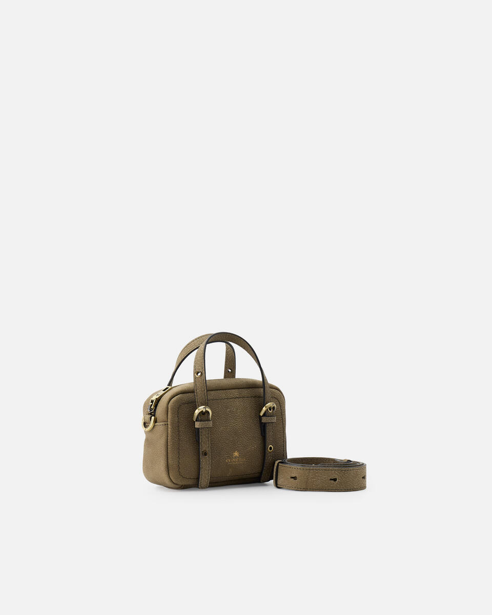 Eva soft mini duffle Bosco  - Mini Bags - Borse Donna - Borse - Cuoieria Fiorentina