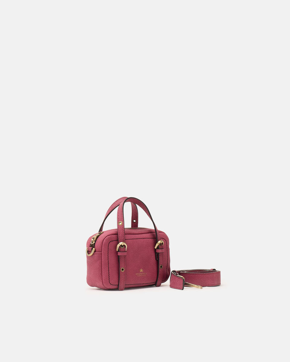 MINI DUFFLE BAG Cyclamen  - Mini Bags - Women's Bags - Bags - Cuoieria Fiorentina