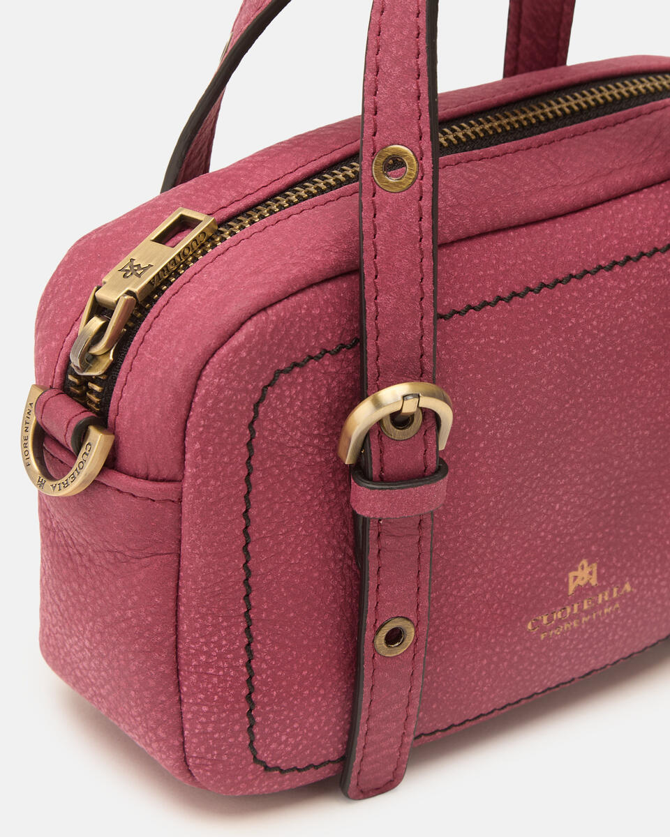 MINI DUFFLE BAG Cyclamen  - Mini Bags - Women's Bags - Bags - Cuoieria Fiorentina